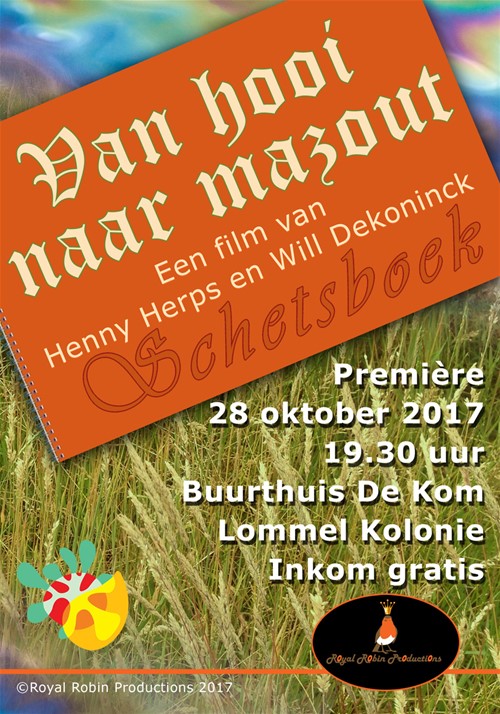 Henny Herps en Will Dekoninck zijn 2 inwoners van Lommel die een educatieve film van een 30-tal minuten maakten. Bij hun zoektocht om bij deze film muziek te plaatsen, kwamen ze terecht bij de Kunstacademie. Tieke Van Winkel en Robbe Ghysen, 2 leerlingen muziektheorie uit de klas van Peter Testelmans gingen de uitdaging aan en schreven speciaal voor deze film de muziek.