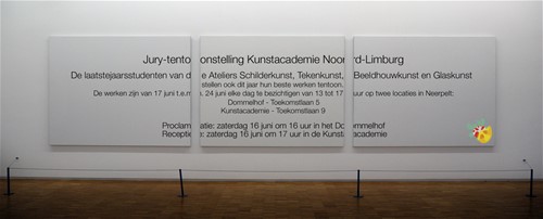 Jurytentoonstelling Beeldende Kunsten