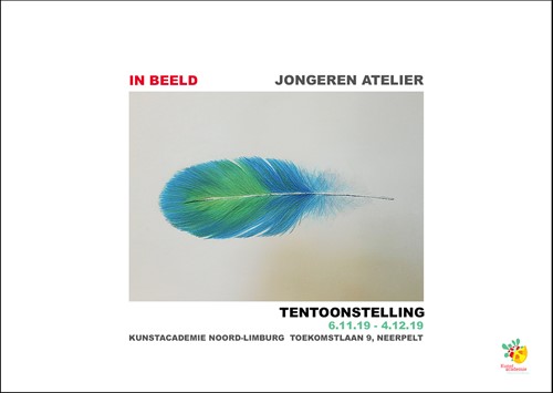 De tentoonstellingsreeks 'IN BEELD' toont werken van cursisten Beeldende Kunsten in de Kunstacademie Noord-Limburg. Iedere maand wordt een ander atelier in de kijker gezet. In november is het de beurt aan het jongerenatelier.