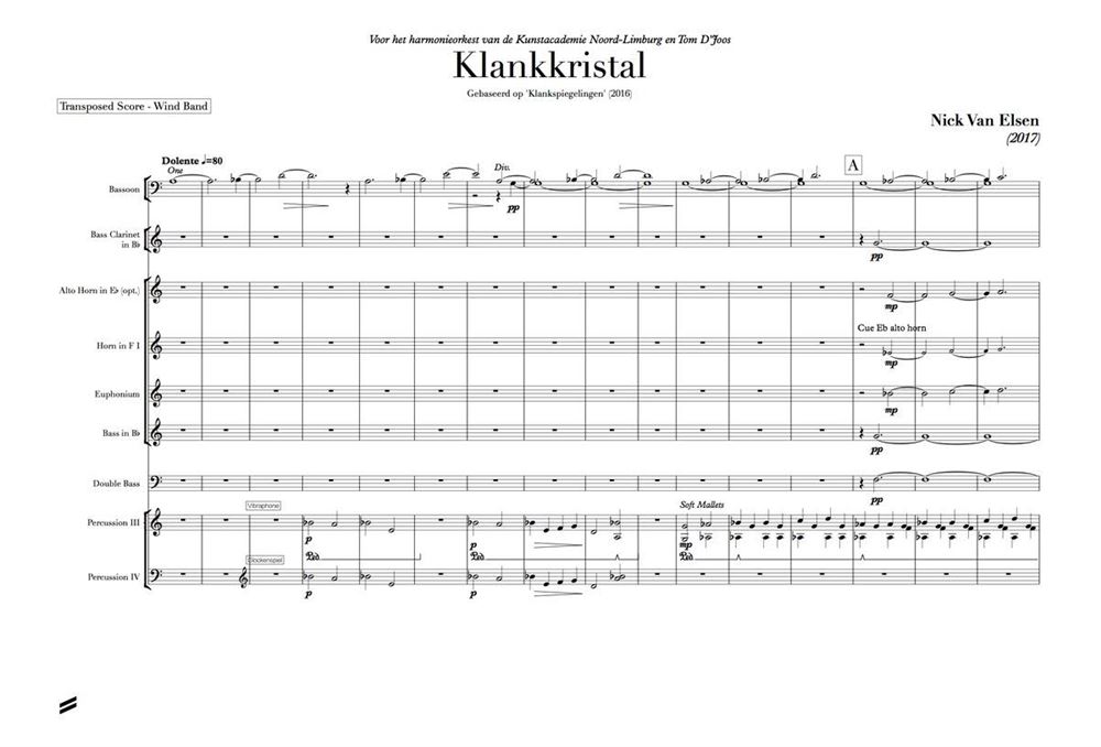 Klankkristal voor Harmonieorkest...