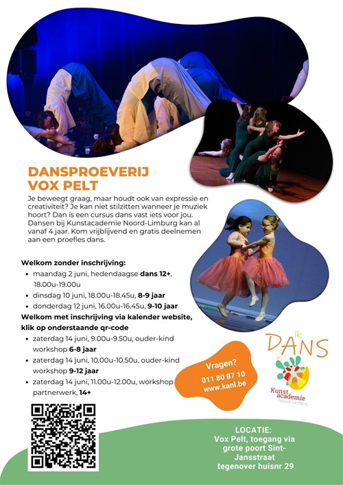 Dansproeverij Vox Pelt
