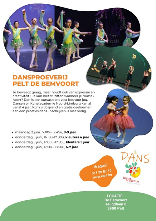 Dansproeverij Pelt De Bemvoort