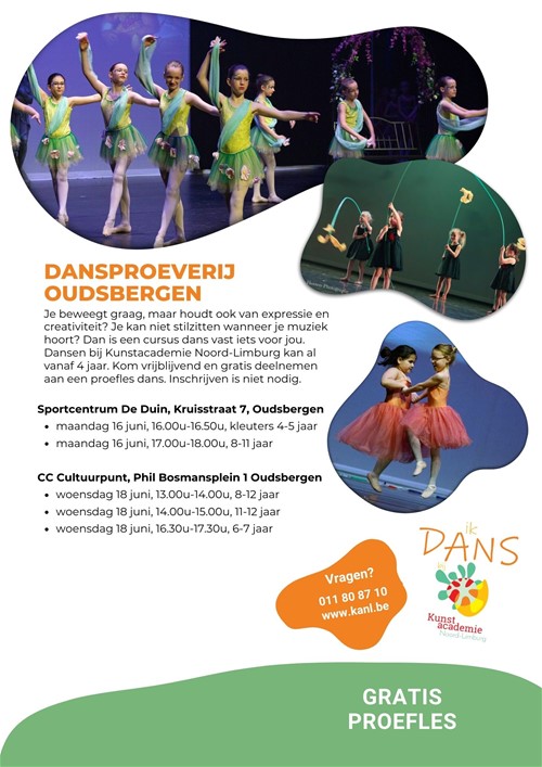 Dansproeverij De Duin Oudsbergen