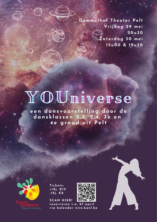 Dansvoorstelling YOUniverse