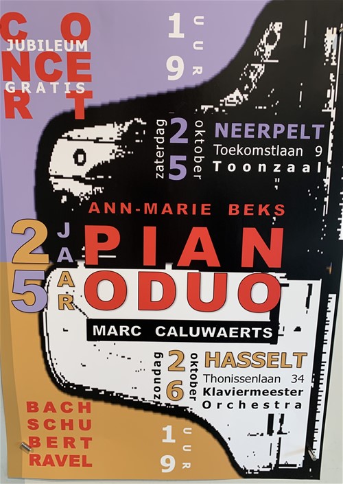 25 jaar Pianoduo Beks-Caluwaerts