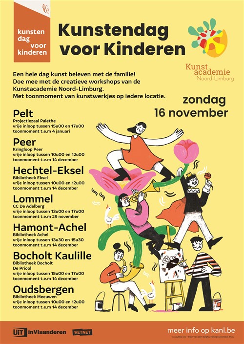 Toonmomenten Kunstendag voor Kinderen