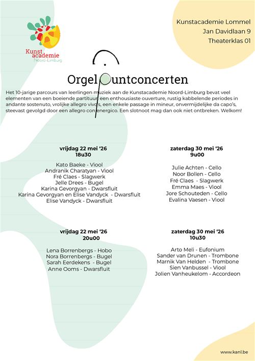 Orgelpuntconcert