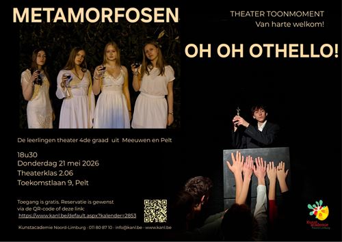 Theater toonmoment 4de graad