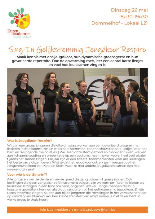 Sing-In Gemengd Koor Respiro