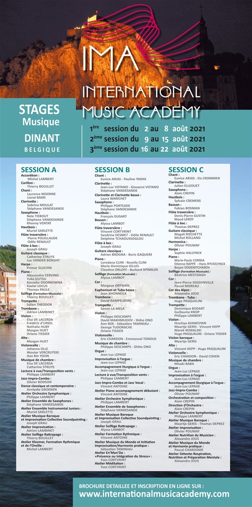 Muziekstages IMA Dinant