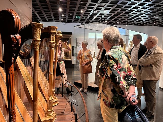 Met muziekschatten naar Brussel