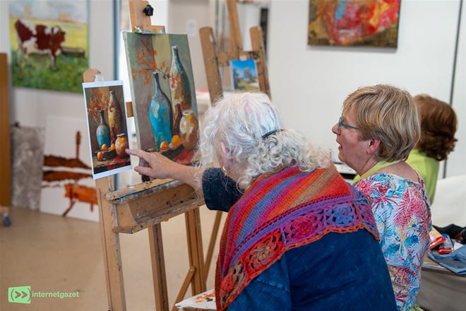 Opendeur volwassenenateliers groot succes
