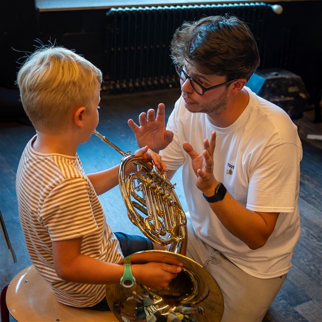 Instrumenten kiezen geblazen ...